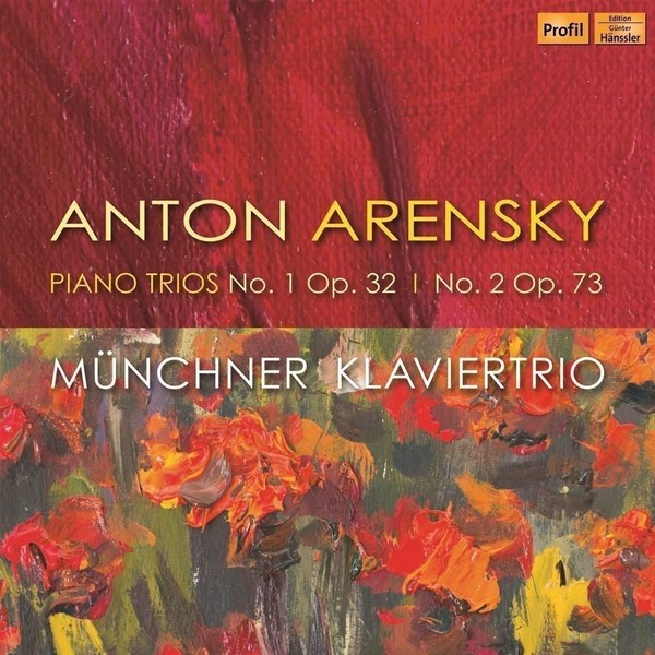 Audio Cd - Anton Arensky - Piano Trios - Hanssler Classic -D- Neu-image