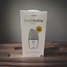 Quark buubibottle MINI Hybrid Feeding Bottle 160ml/5oz BPA-Free Gray 0M