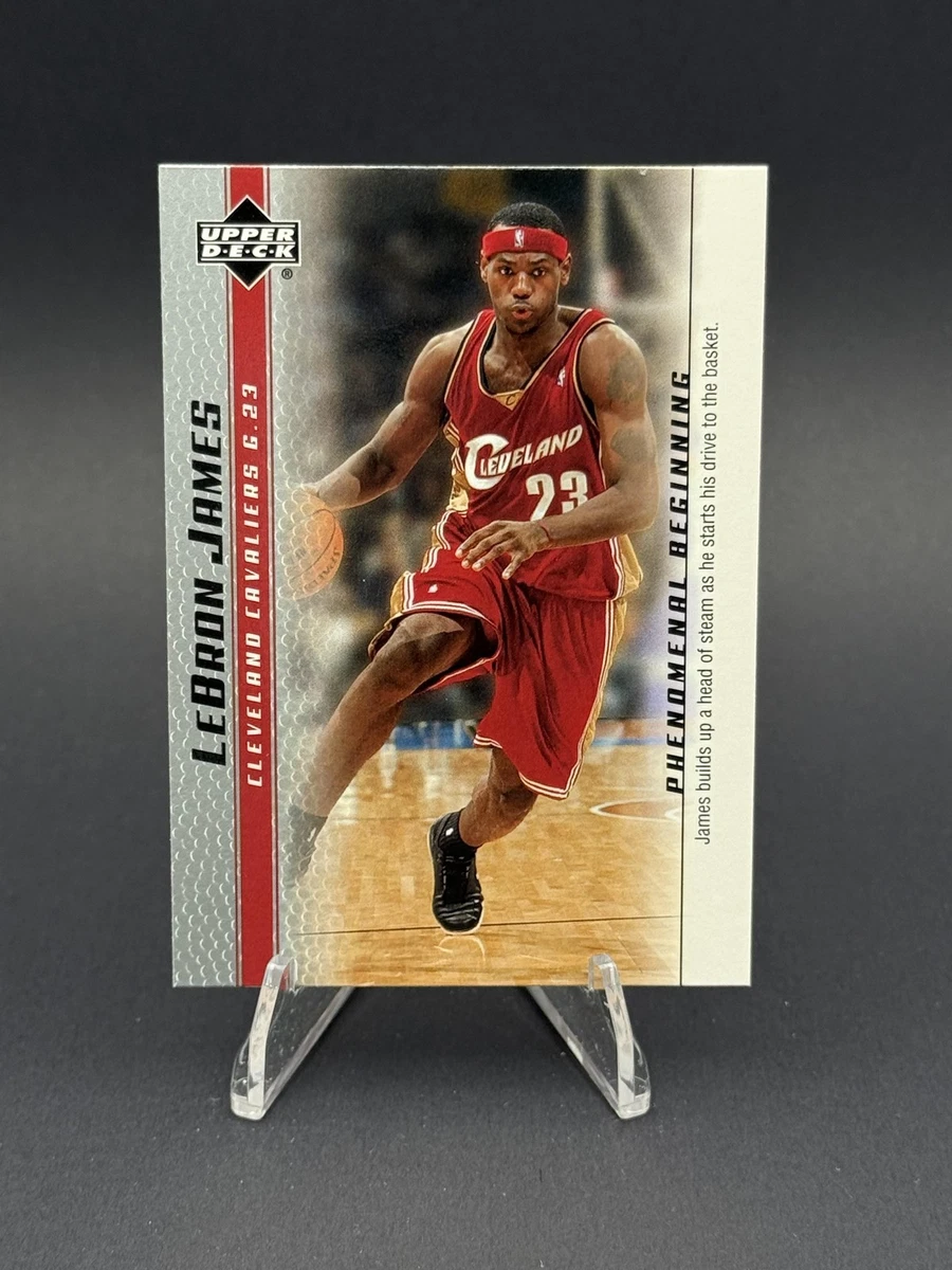 Lebron James Upper Deck Phenomenal Beginning for sale | eBay
