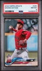 2018 TOPPS UPDATE #US1 SHOHEI OHTANI ROOKIE RC PSA 8