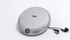 Bush Jog  Proof Portable CD Player   Silver   Includes Headphones   Brand New