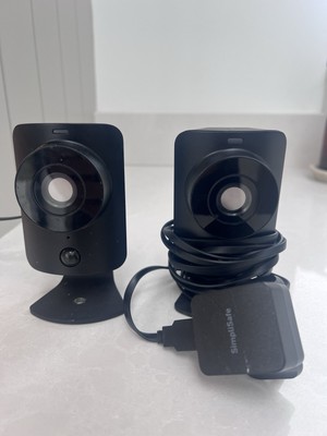 2 x Simplisafe 1080p Simplicam Indoor Überwachungskamera CCTV