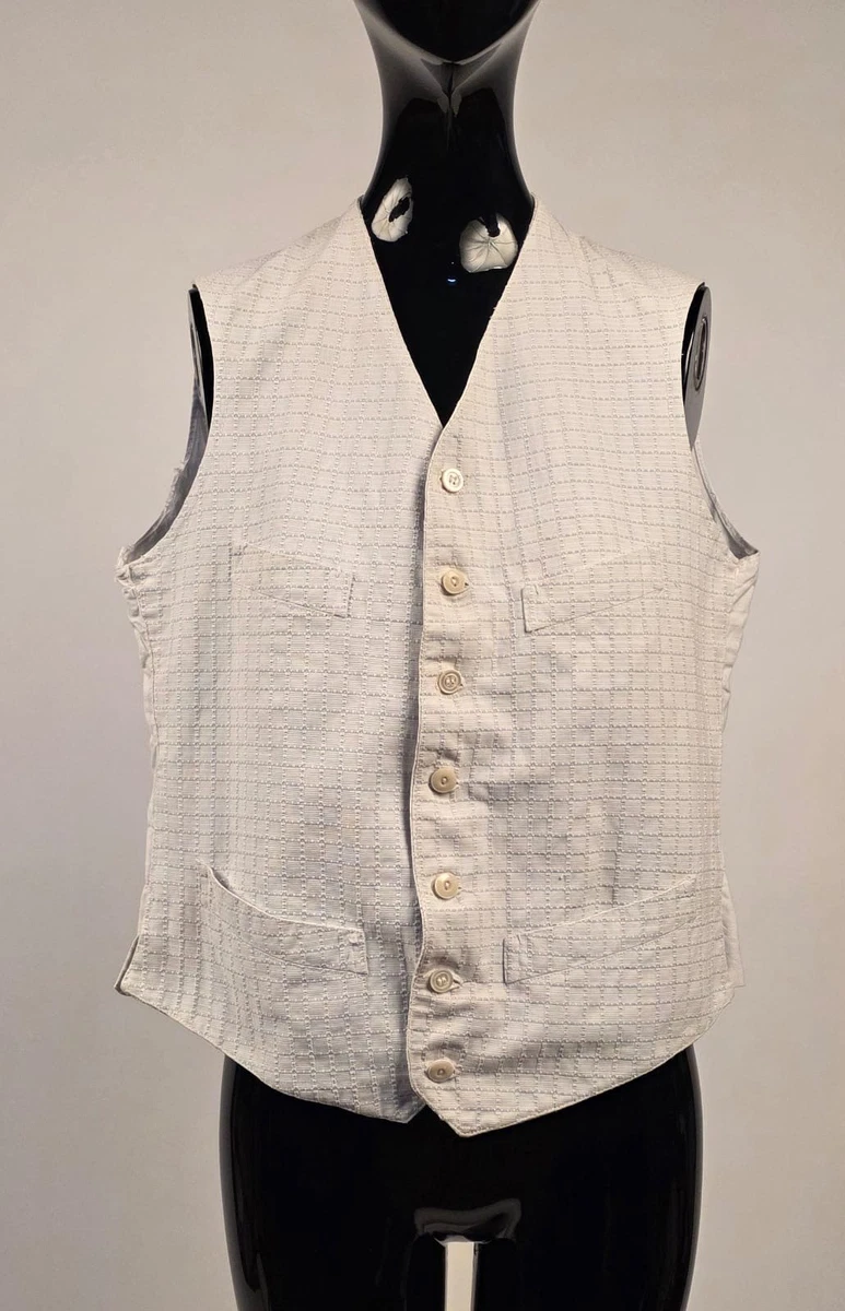 Original Vintage Vests for Men Pre 1890 Decade for sale | eBay