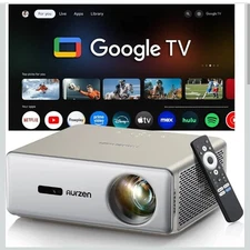 EAZZE D1 MAX Upgraded Google TV Smart Projector 4K Supported, 1000 ANSI L