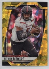 2025 Panini Prizm Draft Picks Gold Ice Prizm Patrick Mahomes II #198 1h4z