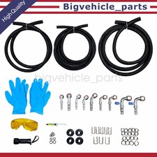 Universal 134a Air Conditioning Easy Clip Refrigerant Ac Hose Kit Fittings Clips