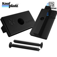 Wpc Clips 200 StüCk Versteckte Befestigung T-Clip Mit Edelstahlschrauben 6Mm
