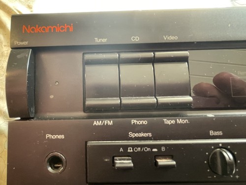 Nakamichi Receiver 3 Amp with FM/AM Tuner. Great Working Condition with Remote - Imagen 3 de 5