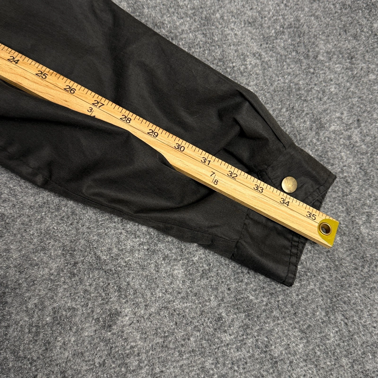 Vintage Current Seen Bomber Jacket Mens XL Black Military Flight Utility image 15