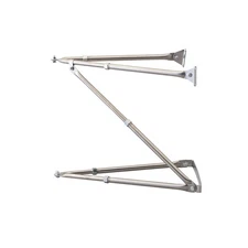 Grote 22013 West Coast Mirror Bracket Assembly, Stainless Steel