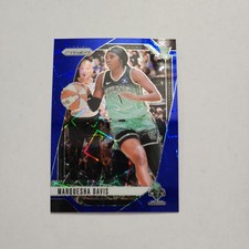 2024 Panini Prizm WNBA #45 Marquesha Davis Blue Velocity Prizms