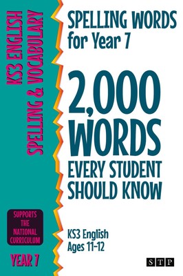 Spelling Words for Year 7 | Stp Books | Englisch | Taschenbuch | 2020