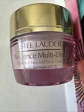 Estee Lauder Resilience Multi-Effect Tri-Peptide Creme SPF 15, 0.5 oz/ 15ml NEW