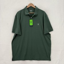 IZOD Golf Polo Shirt Mens XL Green SwingFlex Elite Mesh Stretch Performance NWT