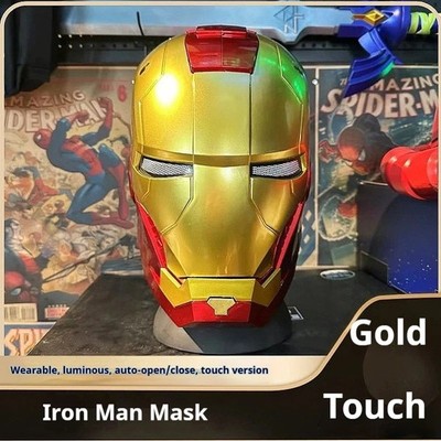 Iron Man Helmet MK5 Jarvis Wearable Electric Opening and Closing with Transformi