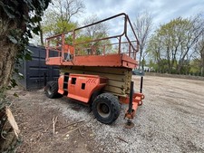 JLG 4394RT 4X4 SCISSOR LIFT 2008, diesel, w outriggers, runs and lifts