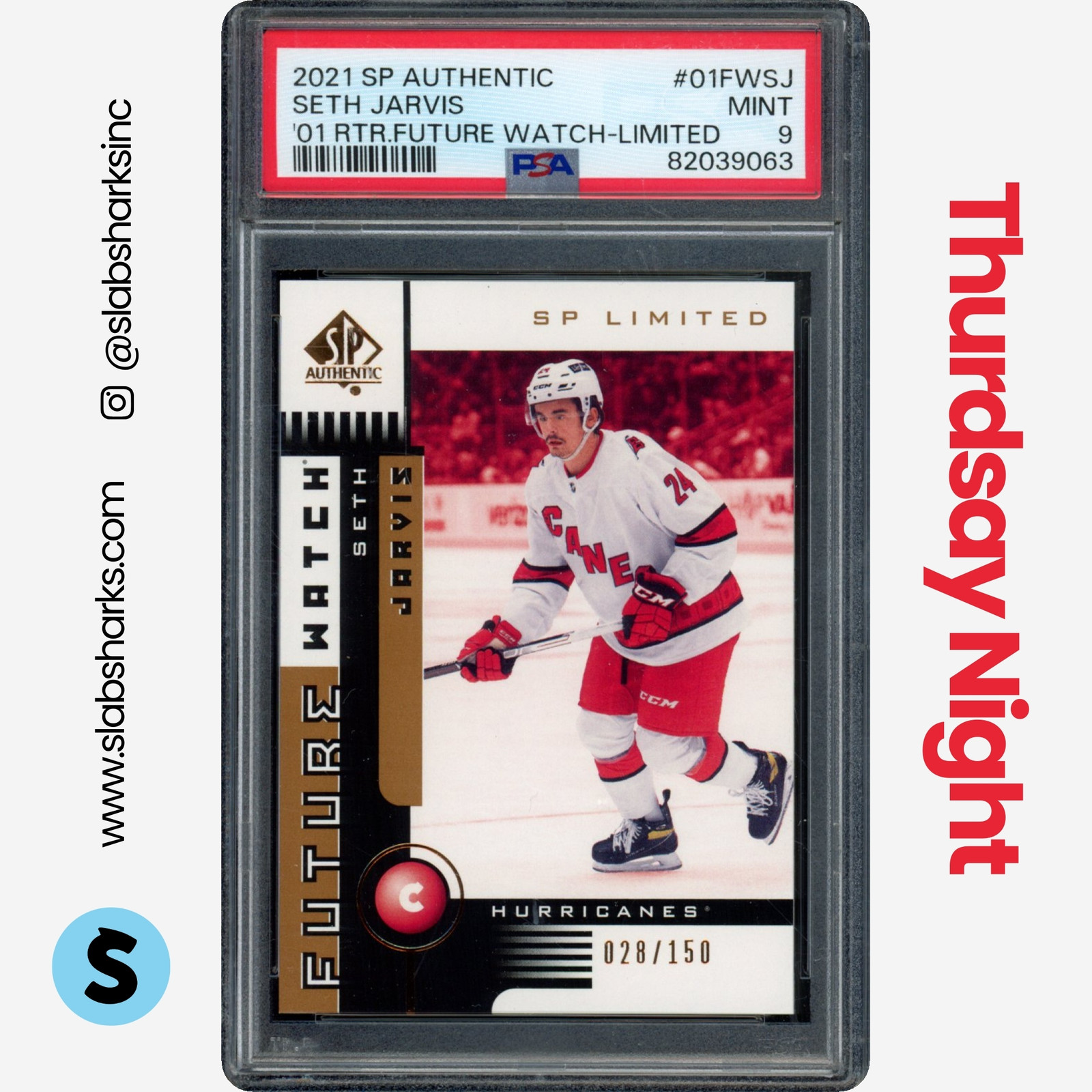 FUTURE SETH '01 9 ROOKIE WATCH 2021 LIMITED PSA SP /150 RETRO JARVIS AUTHENTIC - vintagewatches.pk