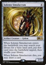 Solemn Simulacrum - Light Play MTG Promo Pack: Core Set 2021