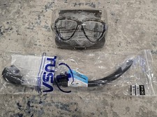 TUSA M2004QB INTEGRA MASK AND SP170QB PLATINA II HYPERDRY SNORKEL SET BRAND NEW