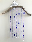 Hand Crafted Sun Catcher Recycled "Sea" Glass Faux Pearls Benefits Flood Relief