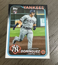 2024 Topps Update Series # US175 Jasson Dominguez Rookie New York Yankees