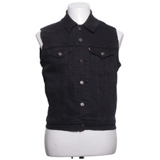 Levi's Premium, Jeansweste, Größe: L, Schwarz, Denim, Herren #vPd