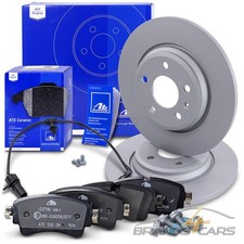 ATE BREMSSCHEIBEN Ø300 +CERAMIC BELÄGE +KONTAKT HINTEN FÜR AUDI A4 B9 8W A5 F5