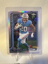 2025 Topps Chrome Tony Pollard Refractor Tennessee Titans #290 NFL