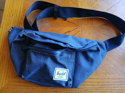 Herschel Supply Co. Black Fanny Pack Hip Waist Belt Bag