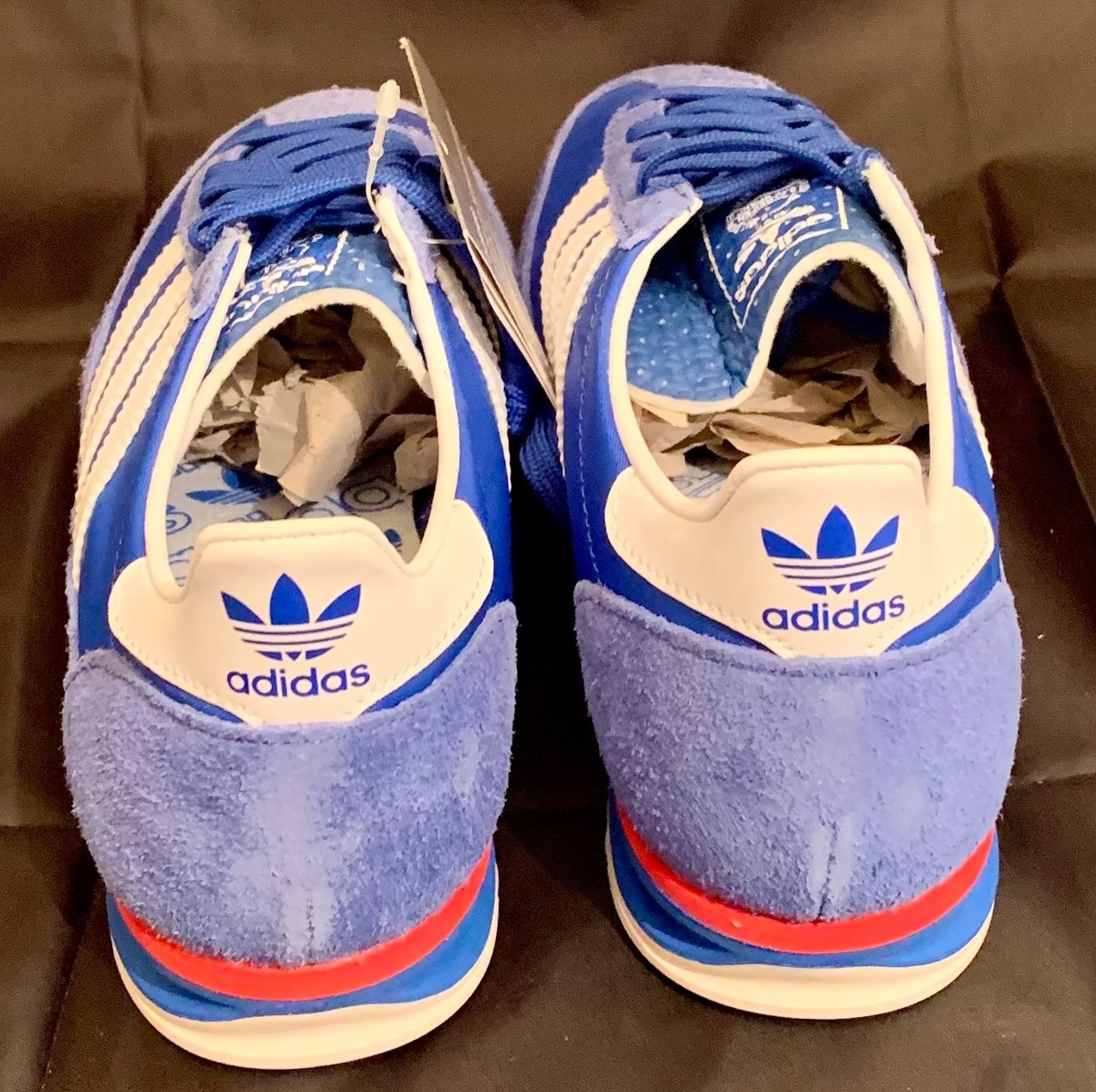 New! adidas Originals SL 72 Eg6849 Blue/Ftwr White Mens
