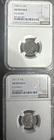 1903 O And 1911 S Barber Dimes Lot of 2 Both NGC Graded AU Details However Clean