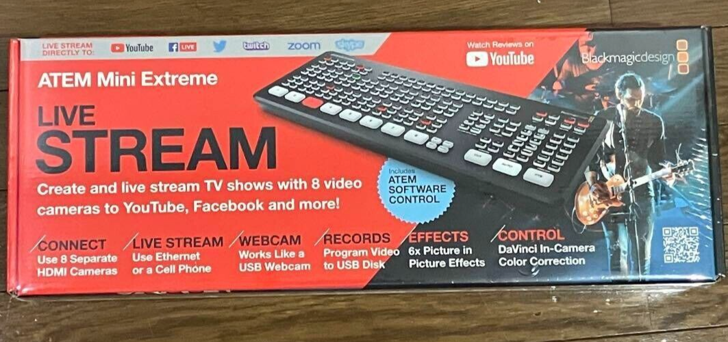 Blackmagic Design ATEM Mini Extreme Production Switcher