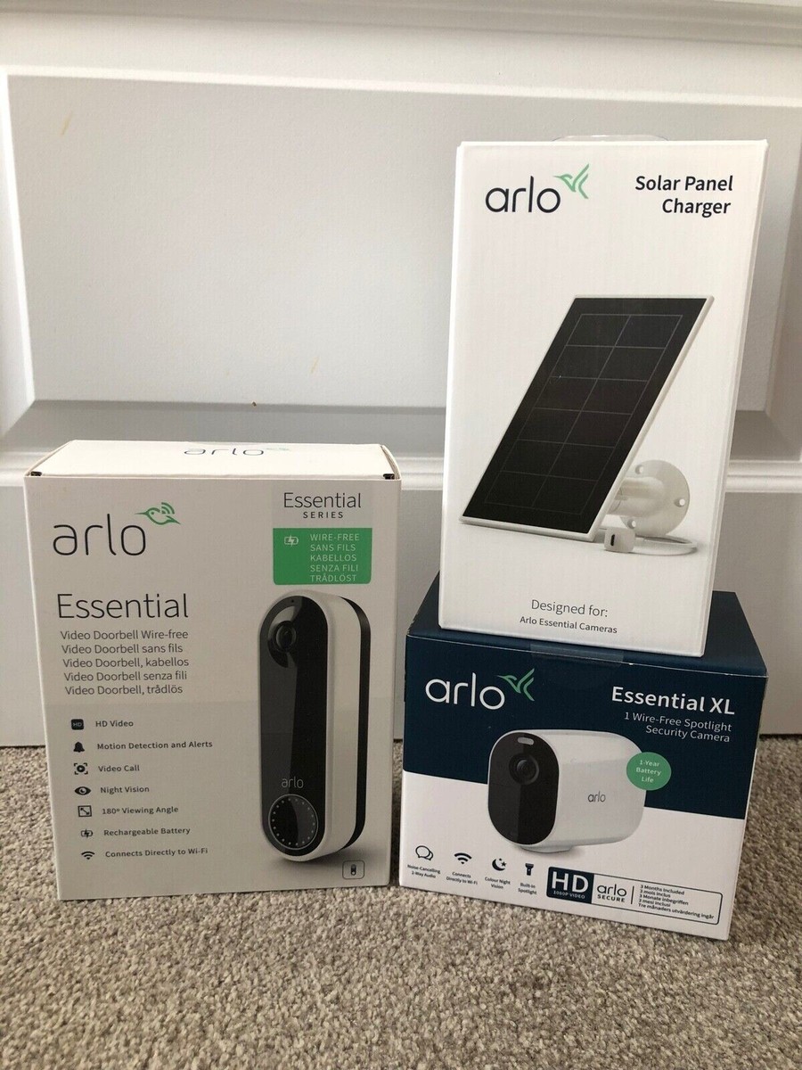 Arlo Video Doorbell Arlo Wire Free Battery Life NEW ARLO ESSENTIAL