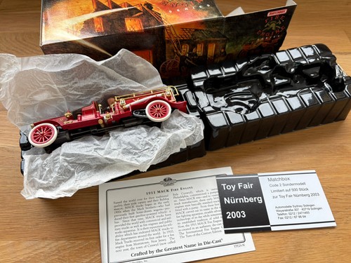 MATCHBOX Fire Engine Series YFE 24-M 1911 MACK Fire Engine mit OVP