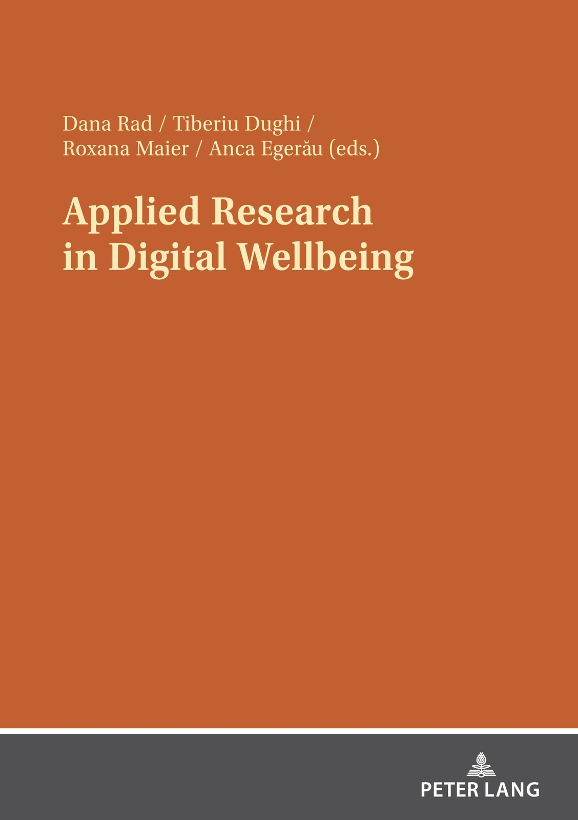 Thumbnail - Dana Rad (u. A.) | Applied Research In Digital Wellbeing | Taschenbuch