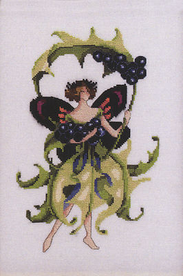 Cross Stitch Chart / Pattern ~ Nora Corbett - Pixie - Inkberry Holly #NC227