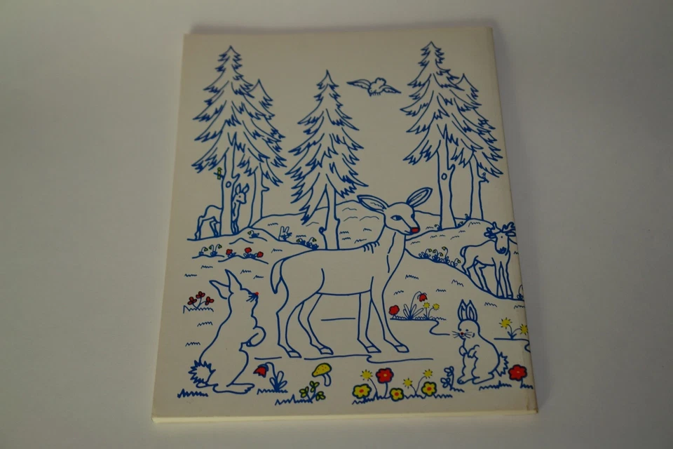 NEW 1976 Swedish Cultural Coloring Book by Nancy Hedlund Inscribed by Author - Image 4 of 4