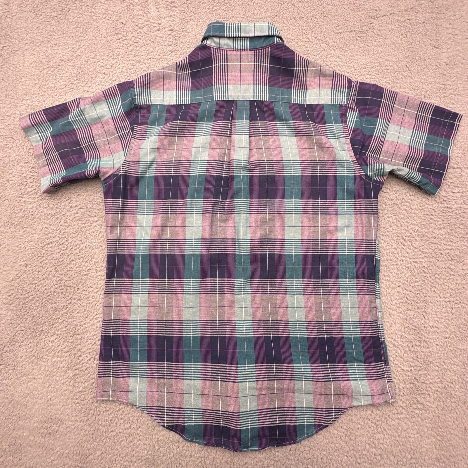 Vtg Towncraft Men’s XLXT Made In USA Purple Blue … - image 24