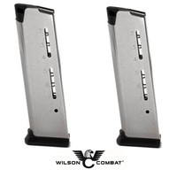Wilson Combat 1911 .45 Acp Magazine 8-round Full-size Etm Base Pad (2-pack) 500 Wilson Combat 1911 .45 Acp Magazine 8-round Full-size Etm Base Pad (2-pack) 500