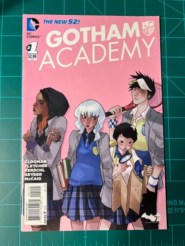 Gotham Academy #1 2nd Print VF/NM (2014 DC) 1st Appearances Key Issue! 🔥