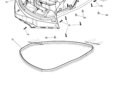New OEM Sea-Doo Neoprene Seal 3000M Long  - 219704371