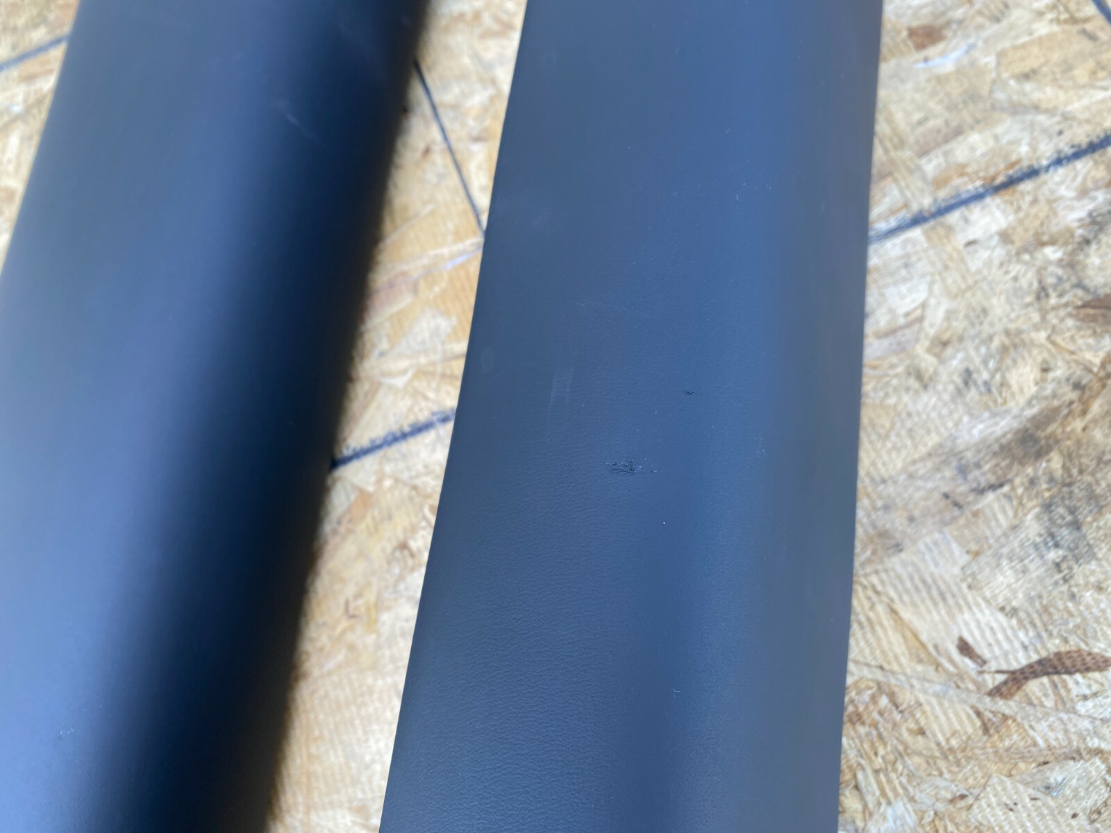A PILLAR LEFT RIGHT COVER BLACK SET BENTLEY CONTINENTAL FLYING SPUR 06-12 OEM
