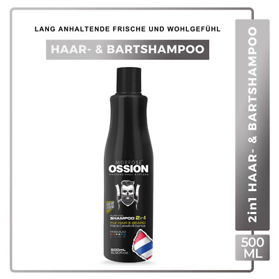 Morfose Ossion Premium Barber Line Haar- & Bartshampoo 500 ml Hair Beard Shampoo