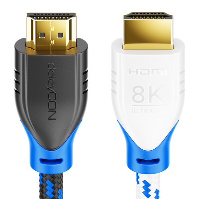 HDMI Kabel 8K 2.1 UHD HDR 10+ eARC Ultra HighSpeed 48Gbit/s Ethernet HDTV PS5