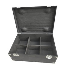 BECEN Flight Case for IP65 waterproof Led Par Light Flight Case 6in1 with Wheels