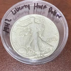 1942 No Mint Mark Liberty Walking Half Dollar Extra Fine Condition Coin