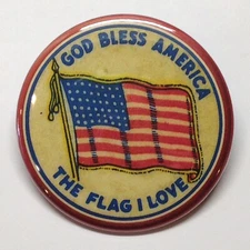 WW2 God Bless America The Flag I Love Fridge Magnet BUY 3 GET 4 FREE MIX & MATCH