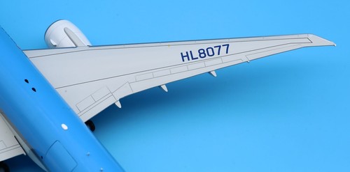 JC Wings 1:200 Korean Air Cargo Boeing B777-200LRF Diecast Aircraft Modelo HL8077 - Imagen 17 de 19