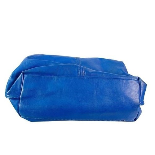 Bolso de hombro Robert Matthew azul cobalto imitación cuero apto para veganos - Imagen 6 de 11