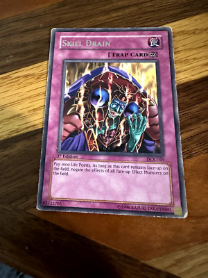 Skill Drain DCR-049 1st Edition Rare PL + BONUS